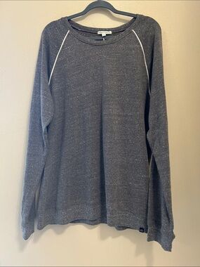Threads 4 thought Men’s Heather Gray Long Sleeve Sweatshirt